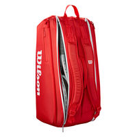 Wilson(ウイルソン) テニス バッグ SUPER TOUR WILSON RED 9PK 2025 Red WR80367010 1個（直送品）