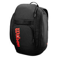 Wilson(ウイルソン) テニス バックパック CLASH V3 BACKPACK BLACK/Infrared WR80379010（直送品）