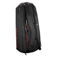 テニス ラケットバッグ CLASH V3 6PK RACQUET BAG BLACK/Infrared WR80381010（直送品）
