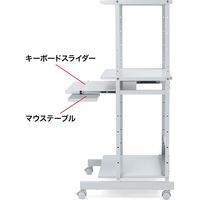 サンワサプライ パソコンラック(W600×D600×H1265mm) RAC-EC15N2 1台（直送品）