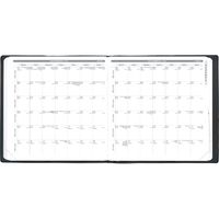 2022年度4月始まりダイアリー クオバディス エグゼクティブ４／クラブ １週間バーティカル ブラック 1冊（直送品）