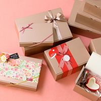 ヘッズ 無地シャンパンピンクギフトボックス-L1 50枚(10枚×5) MCP-LGB1 1セット(50枚入)（直送品）