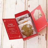 ヘッズ クリスマスベアラーウィンドウギフトボックス-S 100枚(20枚×5) XBR-GBS 1セット(100枚入)（直送品）