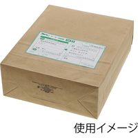 シモジマ 宅配袋 M 撥水 貼付位置入 未晒 004192221 1セット(25枚入×10袋 合計250枚)（直送品）