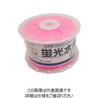 アークランズ WIZ’A 水糸 リール式蛍光水糸 細 ピンク 500m 122622 1セット(10巻)（直送品）