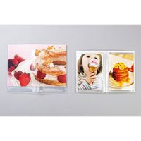 セキセイ パックンカバーアルバム高透明2Lサイズ PKA-7403-00 1パック(5冊)