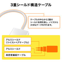サンワサプライ Mini DisplayPort-HDMI変換アダプタ AD-MDPHD04 1個