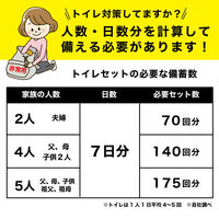サンコー 非常用 災害用 簡易トイレ 備蓄 携帯 防災 抗菌 消臭 1箱 排泄処理袋 凝固剤付 30回分 長期保存 RB-04
