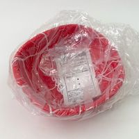 池田工業社 ドッジボール レッド(直径:約20cm)空気無し 300520 1個（直送品）