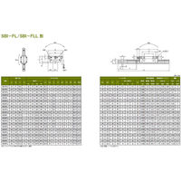 SBC リニアレールシステム SBI-FL形 SBI45FL-ZZ-2-K1-2040-N 1個（直送品）