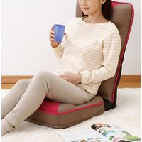 ファミリー・ライフ 整体師さんが推奨する 健康ストレッチ座椅子 ピンク 0375510 1脚（直送品）