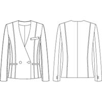 チクマ ジャケット YT4916-1-15（直送品）