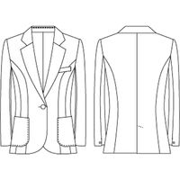 チクマ ジャケット YT4911-2-11（直送品）