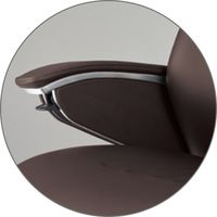 オカムラ レジェンダ ハイバック パネル肘 デコレーティブステッチ ブラック/ブラック CR55AR P676 1脚（直送品）