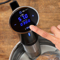 アイリスオーヤマ 低温調理器  真空調理器 タイマー機能 ブラック LTC-01 １台（直送品）