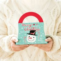 クリスマスミントブルーギフトBOXバッグ型-XS XMB-GBXS 1セット（60枚：20枚×3パック）（直送品）