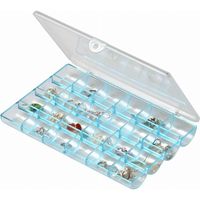 シンコハンガー Larca ピアスケース ブルー 4973228187920 1セット(6個)