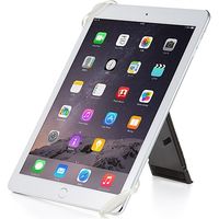 サンワダイレクト タブレットハンドホルダー（スタンド機能・10.5インチ iPad Pro、9.7インチiPa、iPad mini対応） 1個（直送品）