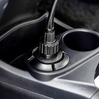 サンワダイレクト スマートフォン用車載ホルダー（ドリンクホルダー・カップホルダー・フレキシブルアーム・ホルダー調整・ワンタッチ取り外し） 1個（直送品）