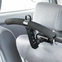 サンワダイレクト 車用ハンガー（ヘッドレスト取り付け・ハンガー・しわ防止・型崩れ防止・角度調整） 200-CAR059 1個（直送品）