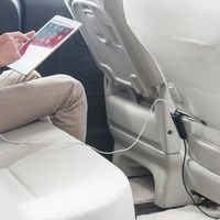 サンワダイレクト 後部座席対応カーチャージャー 200-CAR064 1個（直送品）