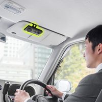 サンワダイレクト 車載ハンズフリーキット（Bluetooth接続・通話・音楽対応・長時間・大型スピーカー・振動検知搭載・2台待受・クリップ式） 1個（直送品）