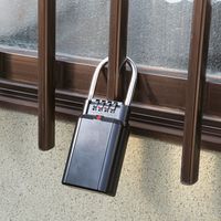 サンワダイレクト 鍵収納ボックス（ダイヤル式・大型サイズ） 200-SL027BK 1個（直送品）