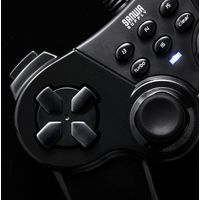 サンワダイレクト 多ボタンゲームパッド（16ボタン・全ボタン連射対応・振動機能付・日本製高耐久シリコンラバー使用） 400-JYP62UBK 1個（直送品）