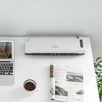 サンワダイレクト ラミネーター（60秒高速ウォームアップ・A3・A4・2本ローラー・100ミクロン・150ミクロン） 400-LM005 1個（直送品）