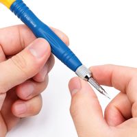 サンワダイレクト ドライバーセット（12in1・差替ドライバー・ビット長さ調整・両端・双頭ビット・精密） 800-TK039 1台（直送品）