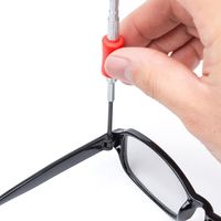 サンワダイレクト 精密ドライバーセット（6in1・ゴム製グリップ） 800-TK040 1台（直送品）