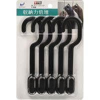 シンコハンガー Wスペースフック 5本組 4973228310786 1セット(5本組×10)（直送品）