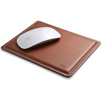 サンワダイレクト 姫路レザーマウスパッド（日本製・おしゃれ・ブラウン） 200-MPD017BR 1個（直送品）