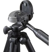 サンワダイレクト カメラ三脚(デジカメスタンド・4段伸縮・デジカメ&一眼レフ&ビデオカメラ対応) 200-CAM021N 1個（直送品）