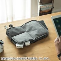 サンワダイレクト PCインナーケース(13.3インチ・ネイビー・両面収納) 200-IN050NV 1個（直送品）