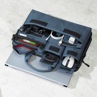 サンワダイレクト PCインナーケース（13.3インチ・ネイビー・小物ポケット） 200-IN053NV 1個（直送品）