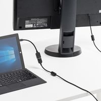 サンワダイレクト Mini DisplayPort-DisplayPort変換アダプタケーブル 500-KC029-015 1本（直送品）