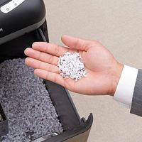 サンワダイレクト 電動シュレッダー（業務用・マイクロカット・6枚細断・連続5分使用・CD/DVD・カード対応） 400-PSD008 1台（直送品）