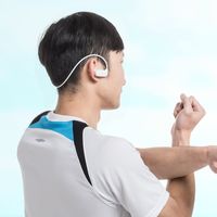 サンワダイレクト Bluetoothイヤホン　マイク搭載（Bluetooth5.0・IPX5防水・軽量・ホワイト） 400-BTSH012W 1個（直送品）