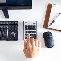 サンワダイレクト Bluetoothテンキー（Bluetooth・無線・モバイル・持ち運び・薄型・小型・パンタグラフ・アイソレーション・電池式） 1個（直送品）