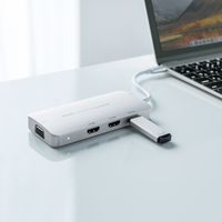 サンワダイレクト USB Type-C変換アダプタ） 400-HUB060PD 1個（直送品）