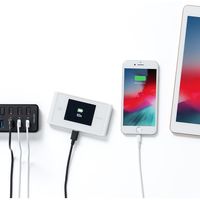 USBハブ　USB3.2Gen1　USB3.2Gen1×7　USBポート　400-HUB067BK　サンワサプライ　1個（直送品）