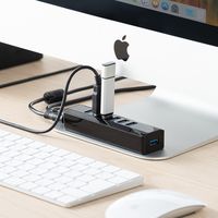 USBハブ　USB3.2Gen1　USB3.2Gen1×7　USBポート　400-HUB070BK　サンワサプライ　1個（直送品）