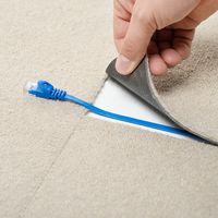 サンワダイレクト Cat6 フラットLANケーブル 3m （カテゴリー6・より線・ストレート・ブルー） 500-LAN6FL03BL 1本（直送品）