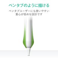 エレコム アップルペンシル専用（第1世代）/太軸タイプ/ペンタブ風グリップ/クリア TB-APEGFWCCR 1個（直送品）