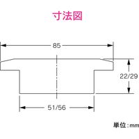 カクダイ これカモ 洗濯機用 排水口 (呼50VP・VU管兼用 樹脂製 取付簡単) GA-LF023 1個