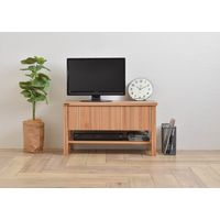 佐藤産業 KILIGS（キリグス） テレビボード 幅800×奥行410×高さ450mm ナチュラル KL45-80L NA 1台（直送品）