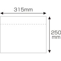 ササガワ デリバリーパック A4サイズ用 32-1454 1冊(100枚入)