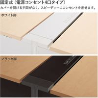 【組立設置込】コクヨ ワークヴィスタプラス 両面デスク 配線固定式 幅1000×奥行1600×高さ720 DWV-PD1016-E6AMP21 1台（直送品）