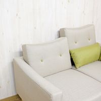 後藤家具物産 ソファ 2人掛け 背もたれ2段階調節 幅1250mm ベージュSO-UP-BE 1台（直送品）